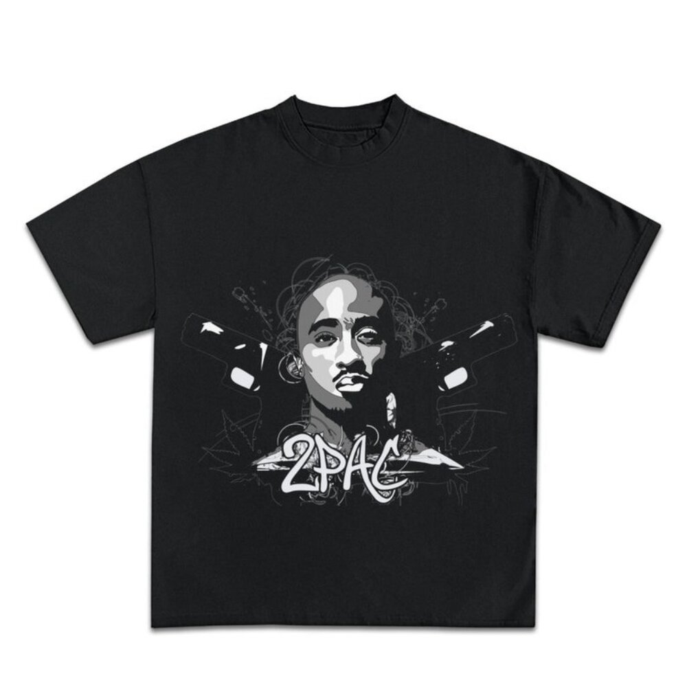 Tupac T-shirt, Tupac Graphic t shirt, 2pac